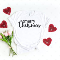 Merry Christmas vibes Mama christian cross Womens