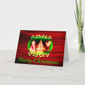 Merry Christmas Vintage Card