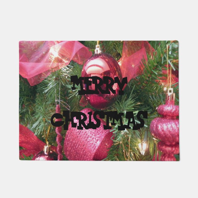 MERRY CHRISTMAS WELCOME MAT (Front)