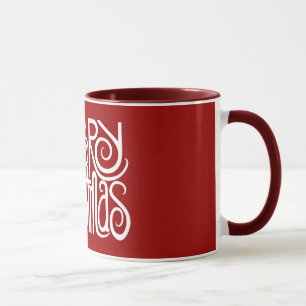 Merry Christmas White Mug