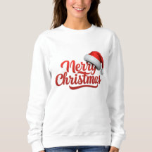 Merry Christmas White sweatshirt gift