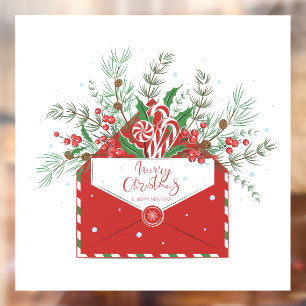 Merry Christmas  Window Cling