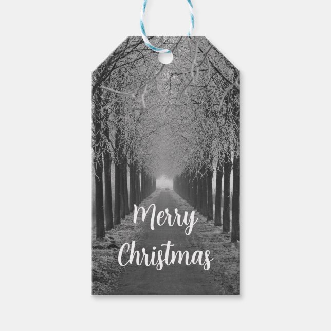 Merry Christmas winter, Gift Tags (Front)