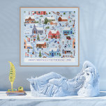 Merry Christmas Winter Wonderland Family Keepsake Jigsaw Puzzle<br><div class="desc">Step into a winter dreamscape with our Winter Wonderland Personalized Square Jigsaw Puzzle – a delightful addition to your family traditions and the perfect canvas for crafting enduring memories. This intricately crafted square puzzle showcases a charming scene of people gracefully ice skating amidst a magical winter setting, illuminated by the...</div>