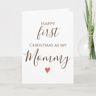 Merry Christmas Wishes to My Amazing Mom! Card