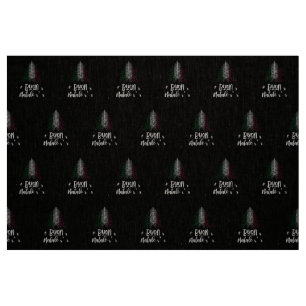 Merry Christmas with Italy flag Fabric