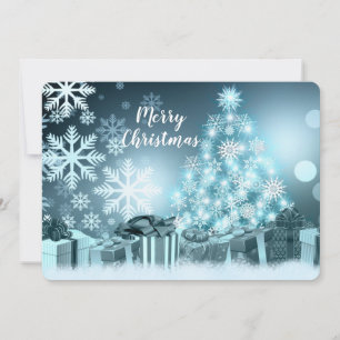 Merry Christmas with Quote Holiday Card