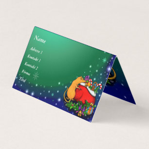 Merry Christmas with Rat Prince Business Card
