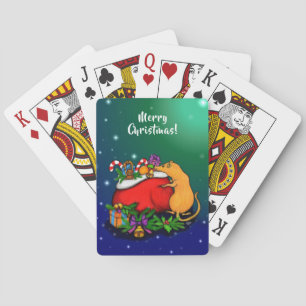 Merry Christmas with Rat Prince Playing Cards