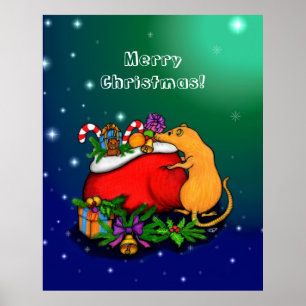 Merry Christmas with Rat Prince Poster