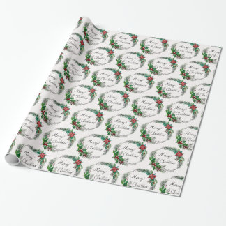 Merry Christmas Wrapping Paper
