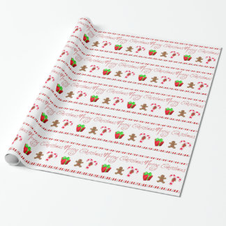merry christmas wrapping paper
