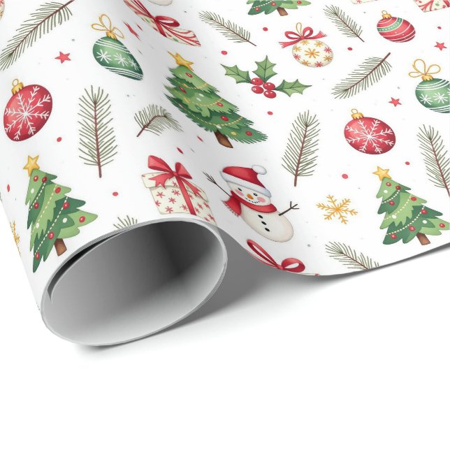 Merry Christmas  Wrapping Paper (Roll Corner)
