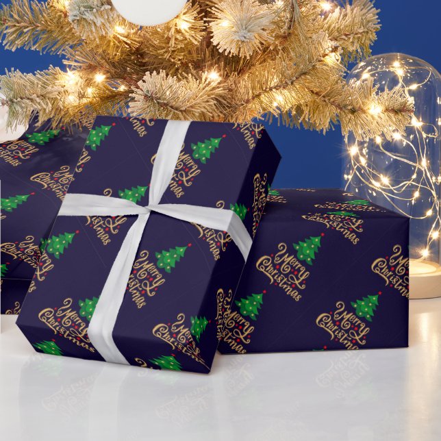 Merry Christmas Wrapping Paper (Holidays)