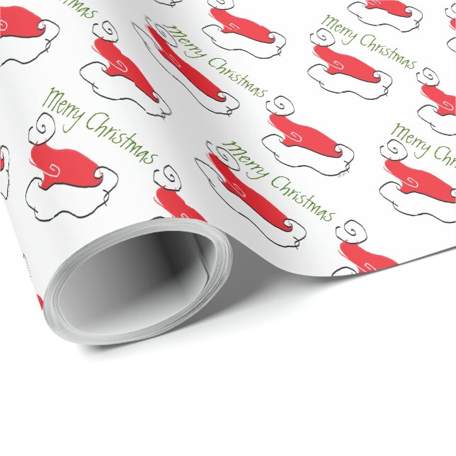 Merry Christmas Wrapping Paper (Roll Corner)