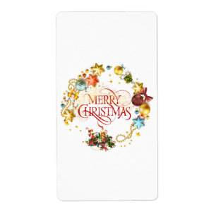 Merry Christmas wreath