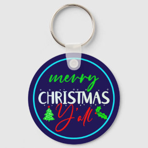 Merry Christmas Y'all-85217 Keychain