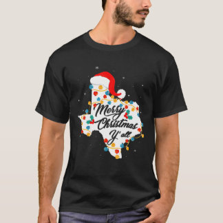 Merry Christmas Y'all Christmas Party Merry Christ T-Shirt