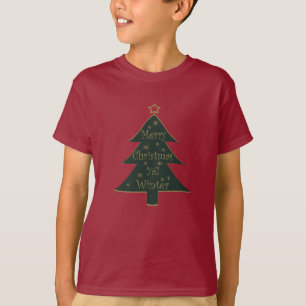 Merry Christmas yall decorated pine tree T-Shirt