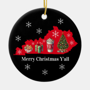 Merry Christmas Y'all Ornament