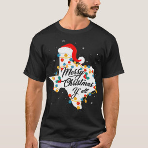 Merry Christmas YAll Texas State Texan Holiday Men T-Shirt