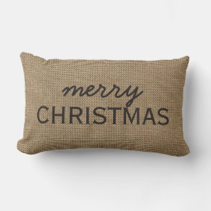 Merry Christmas, You Customize Throw Pillow