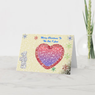 Merry ChristmasMe To You - Optional Snow Holiday Card