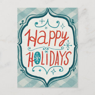 Merry Christmastime Holidays Holiday Postcard