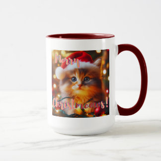 Merry Christmeows! Cat Mug