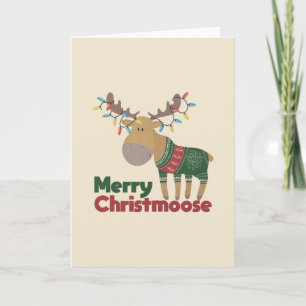 Merry Christmoose Card