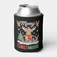 Merry Christmoose Christmas Lights Santa Moose