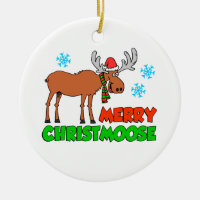 Merry Christmoose Cute Holiday Pun