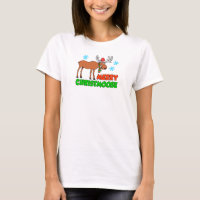 Merry Christmoose Cute Holiday Pun