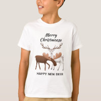Merry Christmoose Happy New Deer