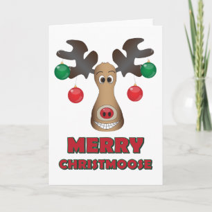 Merry Christmoose! Holiday Card