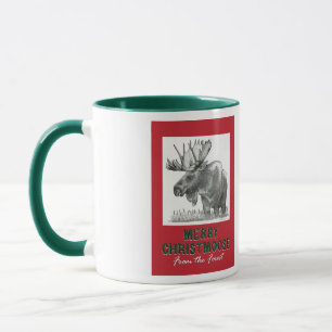 Merry Christmoose Mug