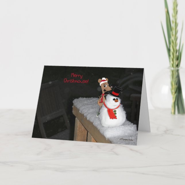 Merry Christmouse! Holiday Card (Front)