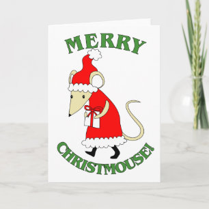 Merry Christmouse Holiday Card