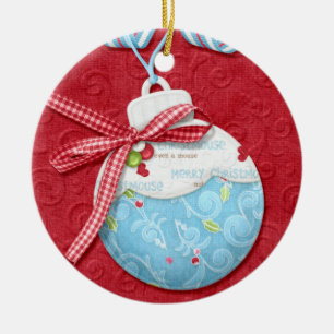 Merry Christmouse Ornament