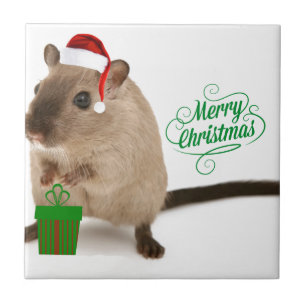 Merry Christmouse Tile