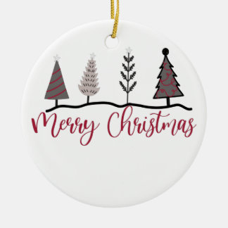 Merry Christnas 2022 santa cluas Ceramic Ornament