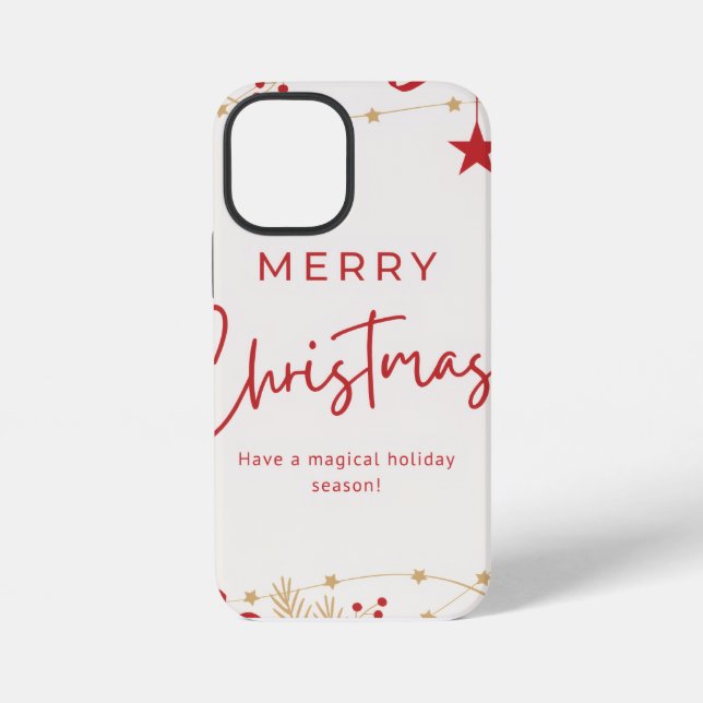 Merry Chritmas iPhone Case (Back)