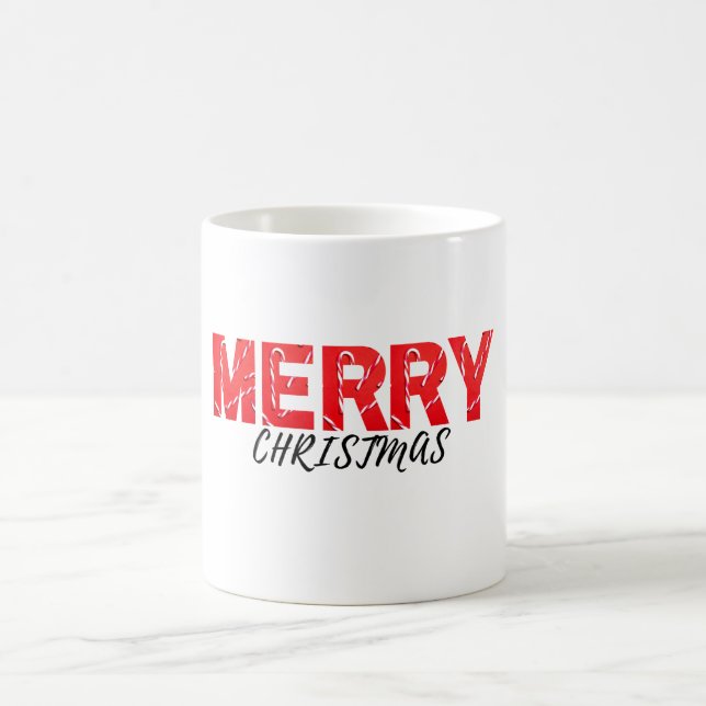 Merry Chrsitmas Coffee Mug (Center)
