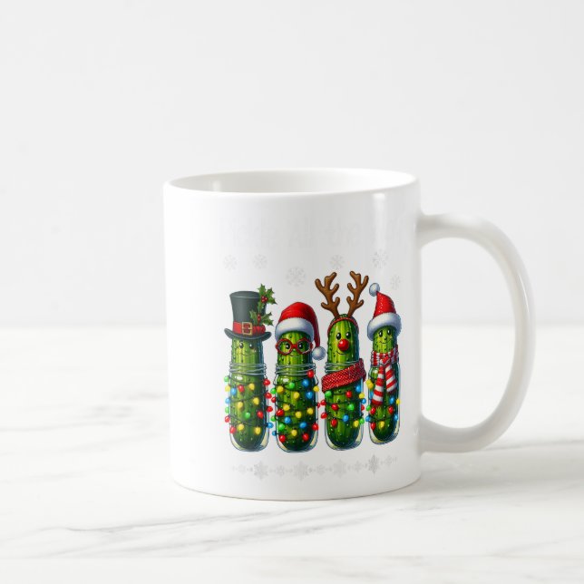 Merry Cklemas Funny Christmas Ckle Lights Holiday  Coffee Mug (Right)