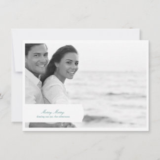 Merry Classic Holiday Photo Card