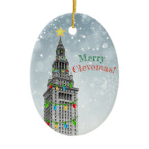 MERRY CLEVEMAS Cleveland Christmas  PERSONALIZE IT