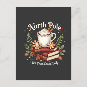 Merry Clucking Christmas Funny Chicken Roosters Postcard