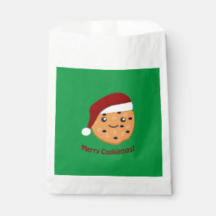 Merry Cookiemas Christmas cookie Favour Bag