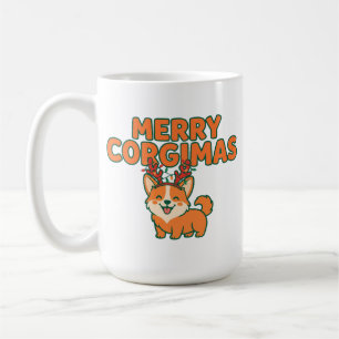 Merry Corgimas Funny Corgi Christmas Dog Mom Gift Coffee Mug