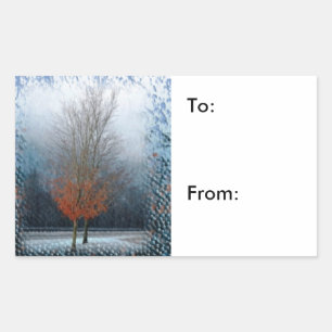 Merry Country Christmas Gift wrapping Stickers